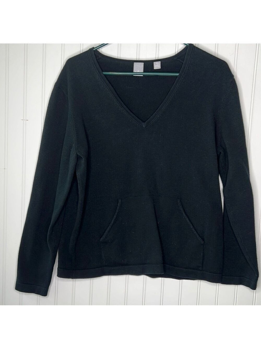 - Cullen Vee Neck Sweater Size Extra Large